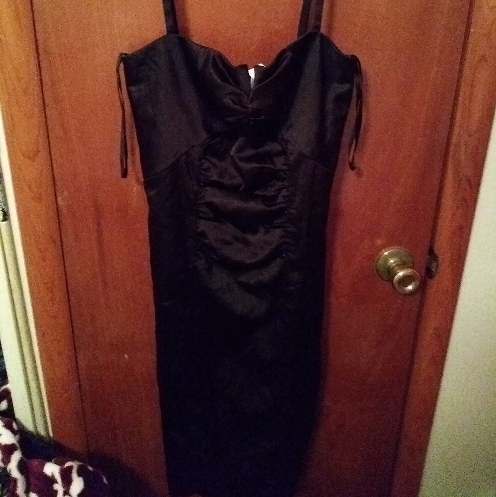 Betsy & Adam black dress juniors size 10